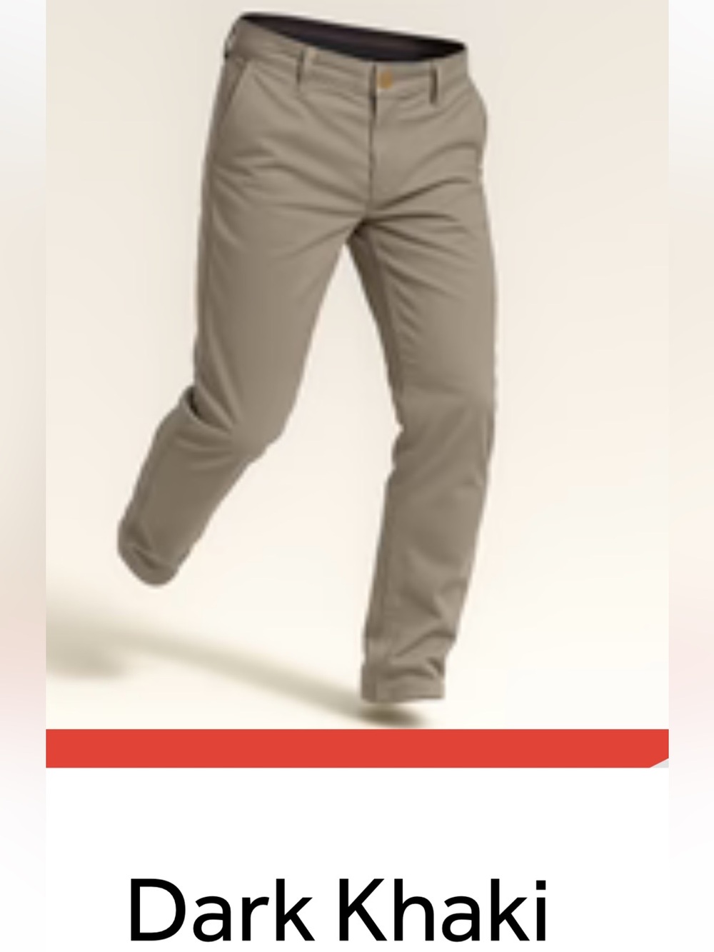 Perk Feel Good Chinos Slim Fit Dark Khaki 36 x 30